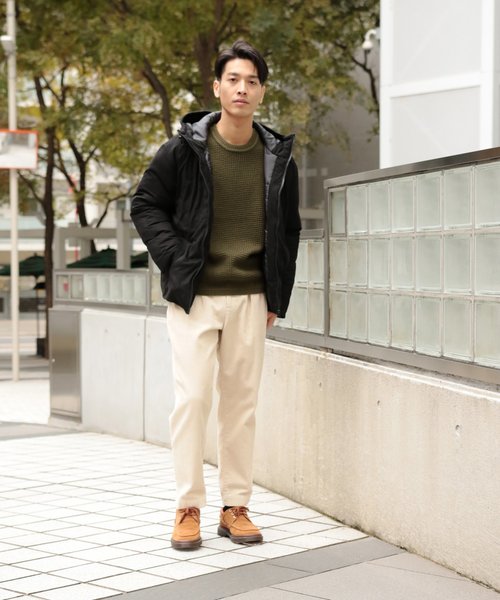 LAKOLE（ラコレ）の「【撥水】ロータスコーデュロイワイドパンツ / LAKOLE（その他パンツ・メンズ・ブラック/グリーン/サンドグレー/ボルドー/アイボリー・SMALL/LARGE/MEDIUM）」の7枚目の写真