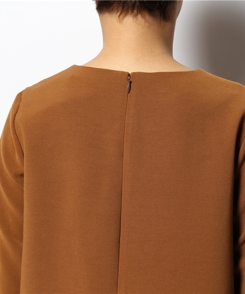 Ray BEAMS（レイビームス）の「□Ray BEAMS / フレアカフス付 ワンピース（ワンピース・レディース・レッド/ブラウン系その他・0/1）」の11枚目の写真