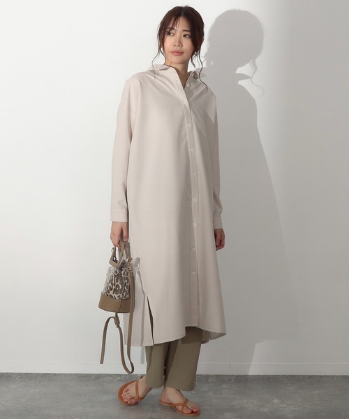 Auli アウリィ の Auli リボンシャツワンピース ワンピース Wear