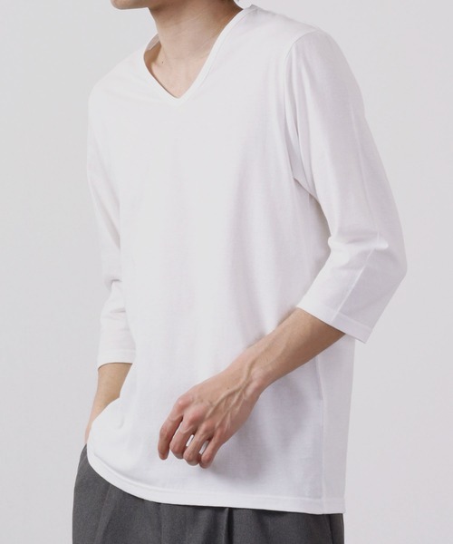 セール Garsonwave 日本製vネック7分袖カットソー Tシャツ カットソー Garsonwave ギャルソンウェーブ のファッション通販 Zozotown セール Garsonwave 日本製vネック7分袖カットソー Tシャツ カットソー Garsonwave ギャルソンウェーブ のファッション通販 Zozotown