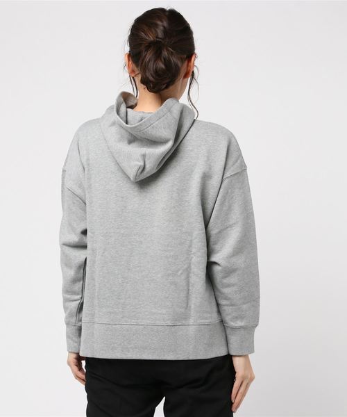 Petit Honfleur（プチオンフルール）の「裏毛ワイドパーカー（Tシャツ/カットソー・レディース・グレー/チャコールグレー・M size/L size）」の4枚目の写真