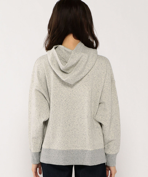 Petit Honfleur（プチオンフルール）の「裏毛ワイドパーカー（Tシャツ/カットソー・レディース・グレー/チャコールグレー・M size/L size）」の11枚目の写真