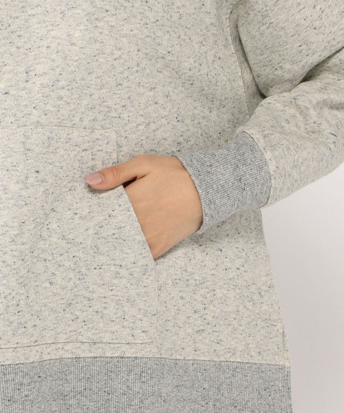 Petit Honfleur（プチオンフルール）の「裏毛ワイドパーカー（Tシャツ/カットソー・レディース・グレー/チャコールグレー・M size/L size）」の16枚目の写真