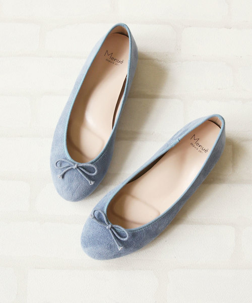 menue(メヌエ)の「スイートフィット ラウンドトゥ バレエシューズ(バレエシューズ・レディース・グレイッシュベージュ/レッド/ピンク/ブラック/レオパード/ブルー/イエロー/グリーン/ブラック系その他/ベージュ系その他/グリーン系その他/ブラック系その他3/その他/ブラウン/チャコール/ライトグレー/スモークピンク/マスタード/ブラック系その他2/その他1/ガンメタ/パイソン/アニマル/ベージュ/ホワイト系その他/パープル系その他/キャメル/ダークブラウン/ブラック系その他4/ブルー系その他/ラベンダー/アイボリー/シルバー/アッシュグレー/ブラック系その他5/ブラウン系その他・26.5cm/25.5cm/22.5cm/26.0cm/24.0cm/24.5cm/22.0cm/23.0cm/23.5cm/21.5cm/25.0cm)」の21枚目の写真