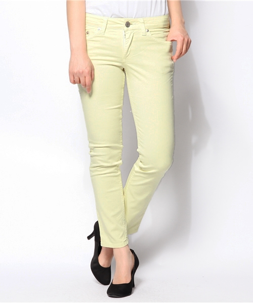 BEAUTY&YOUTH UNITED ARROWS(ビューティーアンドユースユナイテッドアローズ)の「BYBC ツイルスキニー9分丈パンツ 30 ▽◆(その他パンツ・レディース・ホワイト/イエロー/ライトブルー/ブラック/オフホワイト/オリーブ・SMALL/MEDIUM/LARGE)」の17枚目の写真