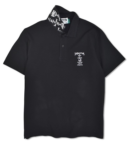 DOUBLE STEAL（ダブルスティール）の「DS World Logo POLO　ポロ（ポロシャツ・メンズ・ホワイト系その他3/ブラック系その他3/ホワイト系その他2/ブラック系その他2/ホワイト系その他/ブラック系その他・LARGE/MEDIUM/X-LARGE）」の5枚目の写真