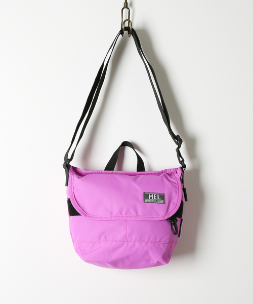MEI（メイ）の「【MEI】MINI MESSENGER 19/メッセンジャーバッグ（メッセンジャーバッグ・メンズ・ベージュ/ブラック/ブルー/ブラウン/チャコール/グリーン/グレー/ネイビー/オリーブドラブ/オレンジ/ピンク/パープル/レッド/ホワイト/イエロー・FREE）」の14枚目の写真