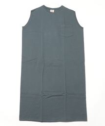 【MADE IN USA】SLEEVELESS POCKET ONEPIECE LONG / スリーブレスポケットワンピースロング