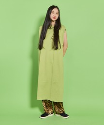 【MADE IN USA】SLEEVELESS POCKET ONEPIECE LONG / スリーブレスポケットワンピースロング