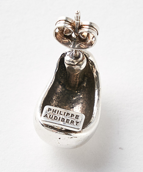 PHILIPPE AUDIBERT（フィリップ オーディベール）の「【PHILIPPE AUDIBERT】ワントップピアス（ピアス（両耳用）・レディース・シルバー・FREE）」の5枚目の写真