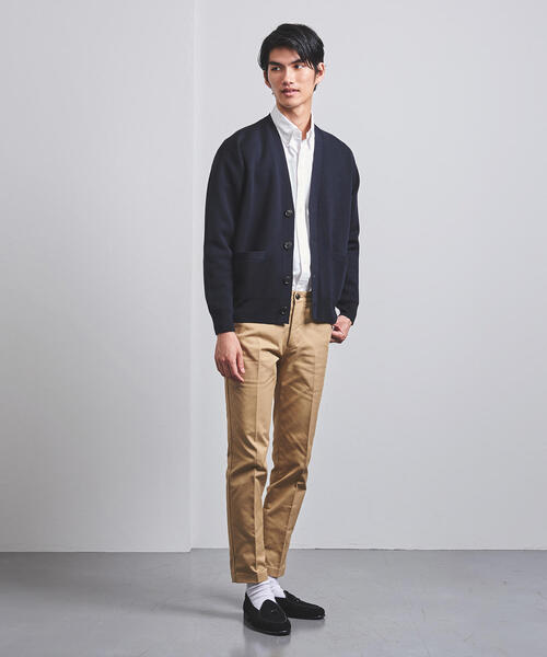 UNITED ARROWS(ユナイテッドアローズ)の「<UNITED ARROWS> ミラノリブ カーディガン(カーディガン/ボレロ・メンズ・ブラック/ベージュ/ネイビー・L/XL/S/M)」の12枚目の写真