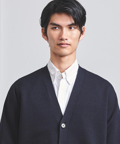 UNITED ARROWS(ユナイテッドアローズ)の「<UNITED ARROWS> ミラノリブ カーディガン(カーディガン/ボレロ・メンズ・ブラック/ベージュ/ネイビー・L/XL/S/M)」の11枚目の写真