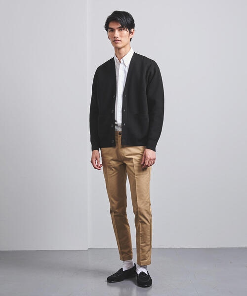UNITED ARROWS(ユナイテッドアローズ)の「<UNITED ARROWS> ミラノリブ カーディガン(カーディガン/ボレロ・メンズ・ブラック/ベージュ/ネイビー・L/XL/S/M)」の7枚目の写真
