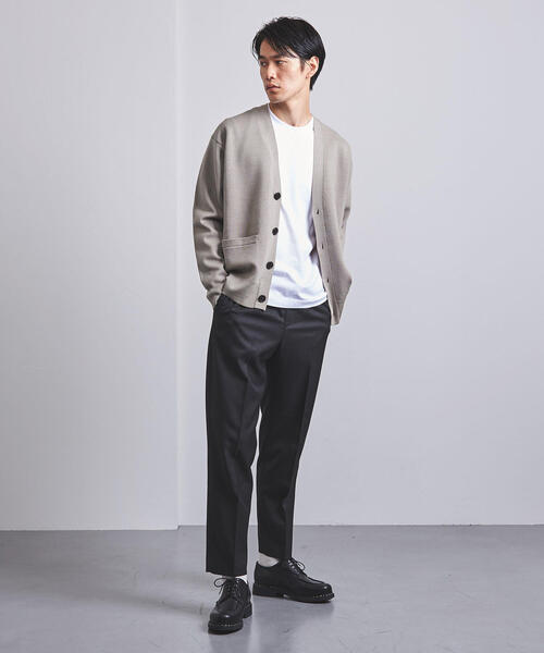 UNITED ARROWS(ユナイテッドアローズ)の「<UNITED ARROWS> ミラノリブ カーディガン(カーディガン/ボレロ・メンズ・ブラック/ベージュ/ネイビー・L/XL/S/M)」の4枚目の写真