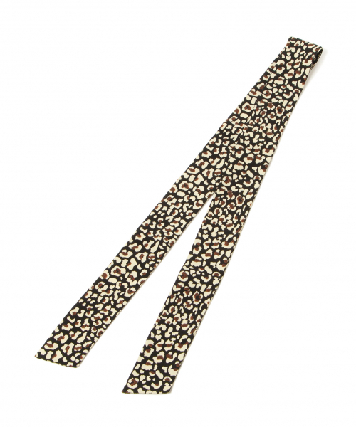 PAGEBOY（ページボーイ）の「レオパードスカーフ（ストール/ショール・レディース・ホワイト/ブラック・FREE）」の5枚目の写真