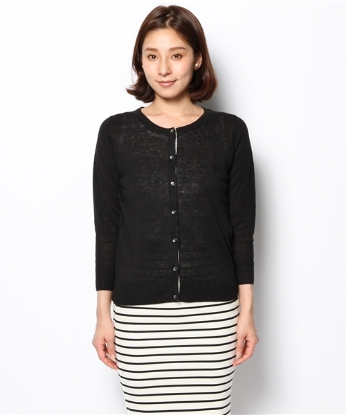 green label relaxing(グリーンレーベルリラクシング)の「◆GC LI LBTY カーディガン ◆(カーディガン/ボレロ・レディース・ブラック/ネイビー/ケリー/レッド/ベージュ/パープル/イエロー/ロイヤルブルー・44/36/38/42/40)」の14枚目の写真