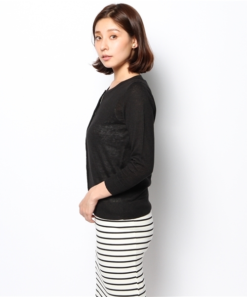 green label relaxing(グリーンレーベルリラクシング)の「◆GC LI LBTY カーディガン ◆(カーディガン/ボレロ・レディース・ブラック/ネイビー/ケリー/レッド/ベージュ/パープル/イエロー/ロイヤルブルー・44/36/38/42/40)」の15枚目の写真