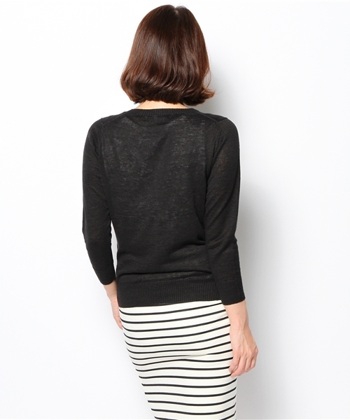 green label relaxing(グリーンレーベルリラクシング)の「◆GC LI LBTY カーディガン ◆(カーディガン/ボレロ・レディース・ブラック/ネイビー/ケリー/レッド/ベージュ/パープル/イエロー/ロイヤルブルー・44/36/38/42/40)」の16枚目の写真