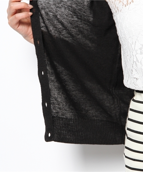 green label relaxing(グリーンレーベルリラクシング)の「◆GC LI LBTY カーディガン ◆(カーディガン/ボレロ・レディース・ブラック/ネイビー/ケリー/レッド/ベージュ/パープル/イエロー/ロイヤルブルー・44/36/38/42/40)」の20枚目の写真