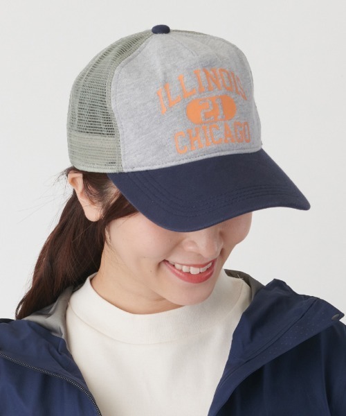 CASTANO(カスターノ)の「CA COLLEGE PT SWEAT CAP(キャップ・メンズ・ブラック/ネイビー/グレー・61/57~59cm)」の2枚目の写真