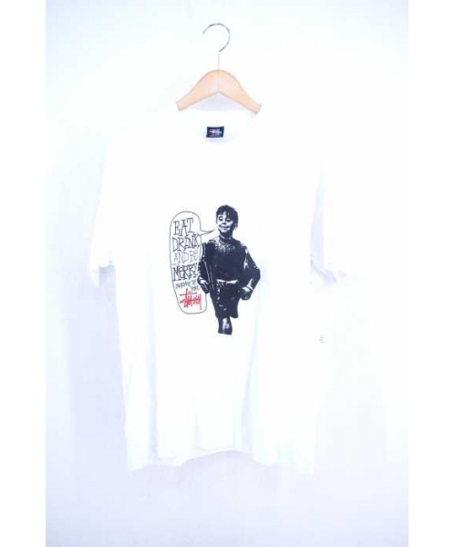 ブランド古着】90-00s 赤青タグ メッセージプリントTシャツ（T