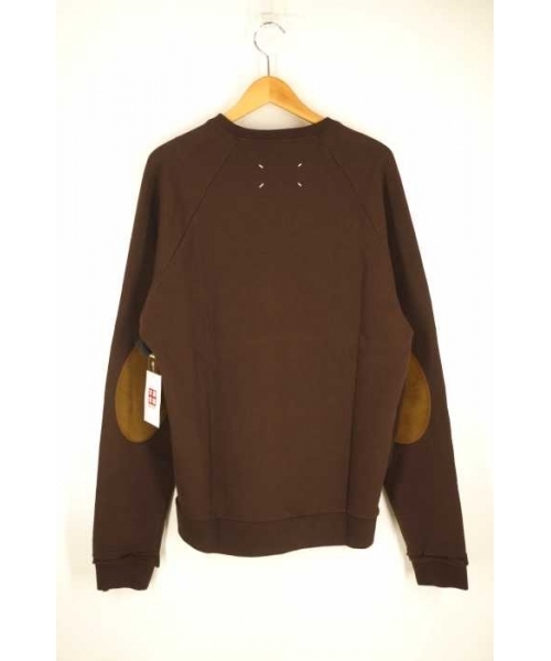マルタンマルジェラ　エルボーパッチスウェット トレーナー ブランド古着】エルボーパッチスウェットトレーナー（Tシャツ