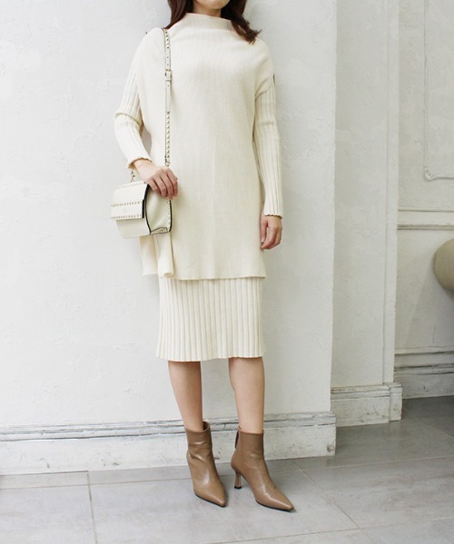 MODE ROBE（モードローブ）の「３wayセットアップワンピース（ワンピース・レディース・ブラック/ブラウン/アイボリー・FREE）」の4枚目の写真