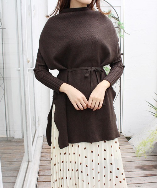 MODE ROBE（モードローブ）の「３wayセットアップワンピース（ワンピース・レディース・ブラック/ブラウン/アイボリー・FREE）」の12枚目の写真