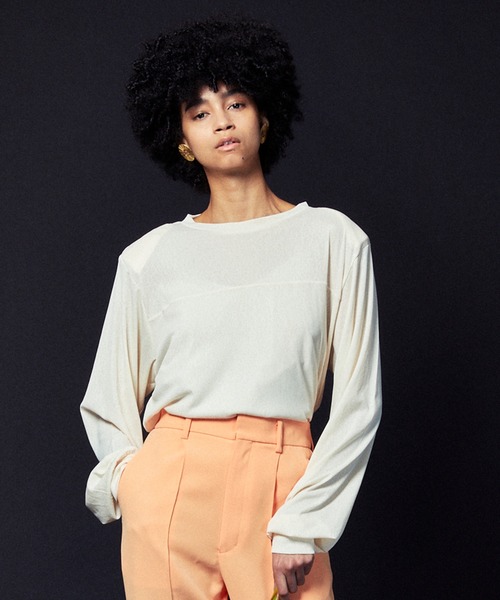 MAISON SPECIAL（メゾンスペシャル）の「バナナスリーブロングTシャツ
