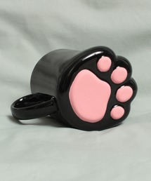 Paradise Picnic（パラダイスピクニック）の「おもしろ食器 肉球マグ 三毛猫  くろねこ  とらねこ（グラス/マグカップ/タンブラー）」