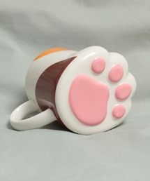 Paradise Picnic（パラダイスピクニック）の「おもしろ食器 肉球マグ 三毛猫  くろねこ  とらねこ（グラス/マグカップ/タンブラー）」