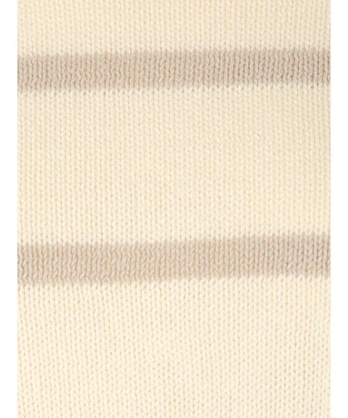 Ungrid（アングリッド）の「ルーズショートボーダーニット（ニット/セーター・レディース・オフホワイト/ネイビー・FREE）」の9枚目の写真