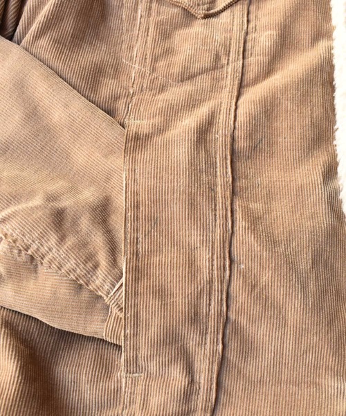 Levi's(リーバイス)の「【ヴィンテージ古着】80's Levi's/リーバイス コーデュロイ 裏ボアジャケット USA製(デニムジャケット・メンズ・ブラウン・40)」の3枚目の写真