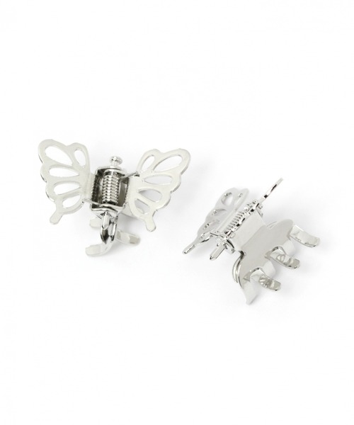 Me%（ミィパーセント）の「☆2点SET☆チョウチョウ2Pチビクリップ（その他ヘアアクセサリー・レディース・ライトイエロー/ライトグレー/サックスブルー/ベージュ・FREE）」の10枚目の写真