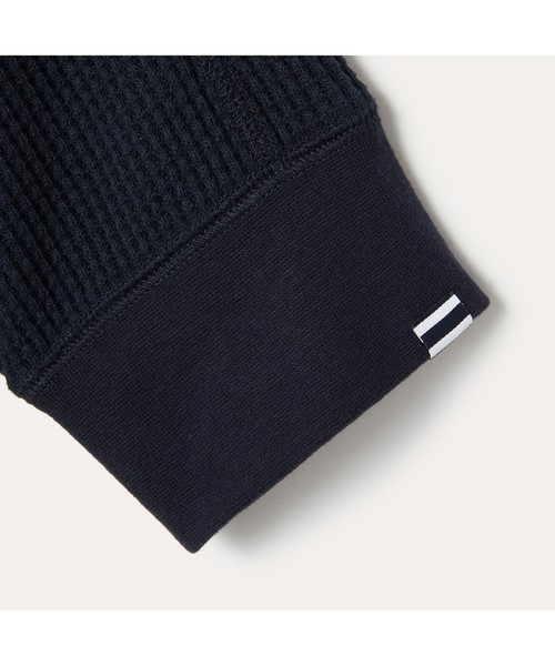 AIGLE(エーグル)の「吸水速乾 ルミラソル ワッフルTシャツ(Tシャツ/カットソー・レディース・エメラルド/ダークネイビー/オフホワイト・S/M/L)」の9枚目の写真