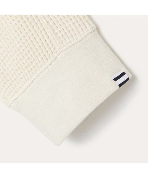 AIGLE(エーグル)の「吸水速乾 ルミラソル ワッフルTシャツ(Tシャツ/カットソー・レディース・エメラルド/ダークネイビー/オフホワイト・S/M/L)」の15枚目の写真