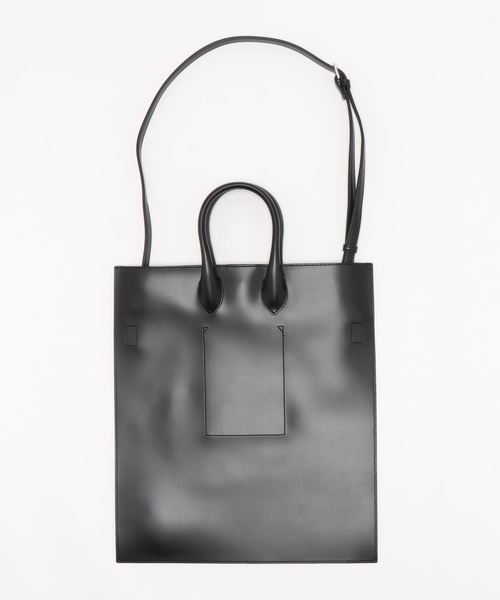 SOLPRESA(ソルプレーサ)の「【Ja】【SOLPRESA】SQUARE FRINGE FLAT TOTE(トートバッグ・レディース・ブラック/グレイッシュベージュ/ブラウン・FREE)」の5枚目の写真