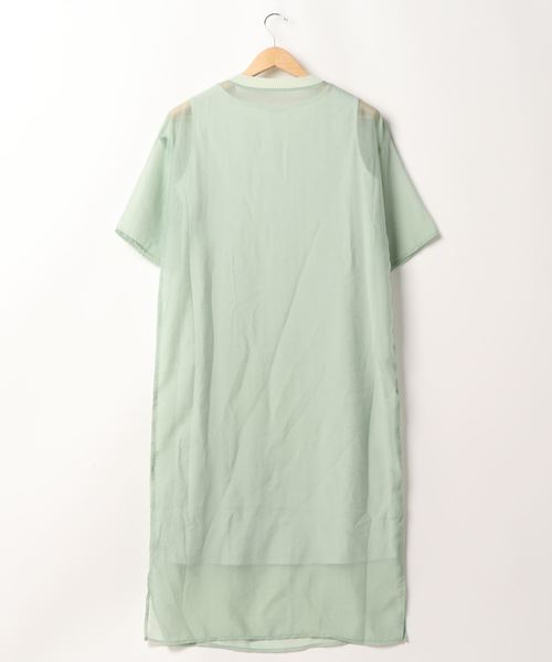 SALE✩.*˚Doux archivesシアー×インナーワンピースセット Doux archives（ドゥアルシーヴ）の「シアーワンピース+インナー