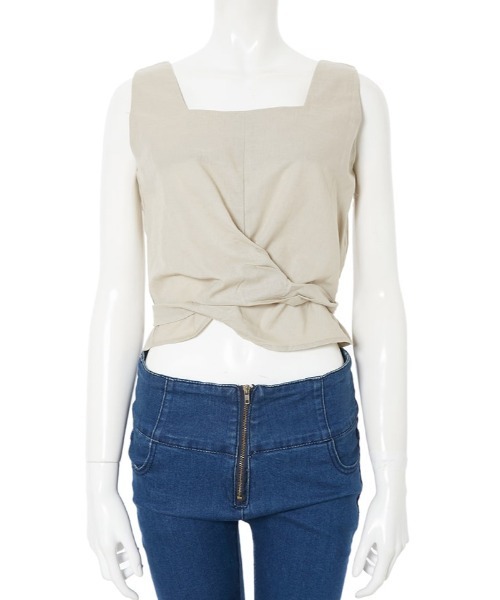 fifth（フィフス）の「バックシャンスクエアトップス（シャツ/ブラウス・レディース・ベージュ・MEDIUM）」の6枚目の写真