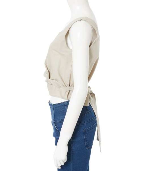 fifth（フィフス）の「バックシャンスクエアトップス（シャツ/ブラウス・レディース・ベージュ・MEDIUM）」の3枚目の写真