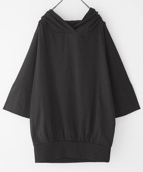 セール パーカー風スタンドカラーカットソー Tシャツ カットソー N Orlabel ノアールレーベル のファッション通販 Zozotown