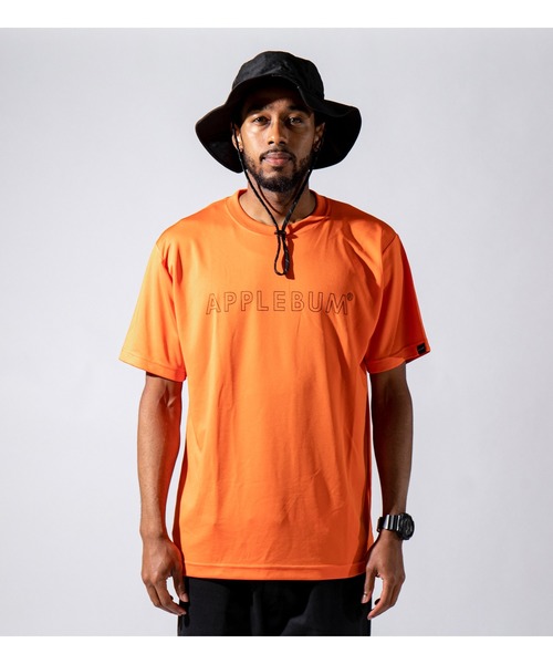 APPLEBUM（アップルバム）の「Elite Performance Dry T-shirt（Tシャツ/カットソー・メンズ・ホワイト/ブラック/オレンジ・MEDIUM/LARGE/X-LARGE/XX-LARGE/XXX-LARGE/SMALL）」の3枚目の写真