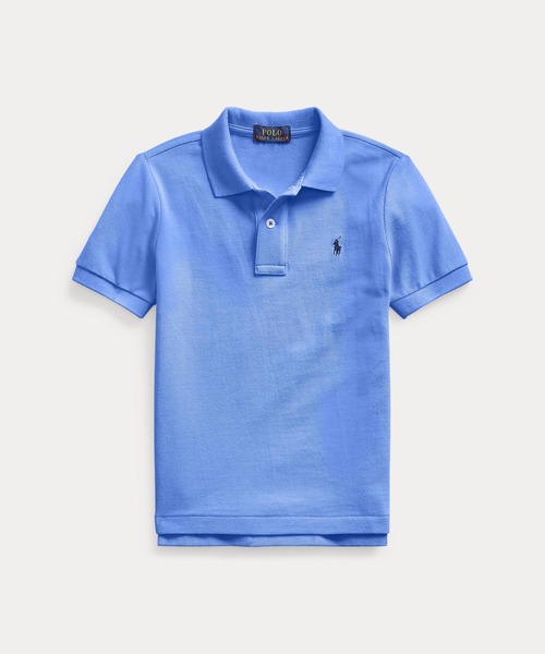 コットン メッシュ ポロシャツ