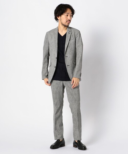 Stutostein Nolley's（シュテットシュタインノーリーズ）の「ＭＯＤＥＲＮ　ＤＲＹ　ＪＫ（テーラードジャケット・メンズ・チャコールグレー/ブルーグレー/ブルー/サンドグレー・SMALL/MEDIUM/LARGE/X-LARGE）」の5枚目の写真