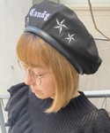 Candy Stripper的「CANDY CHECK BERET（貝雷帽）」