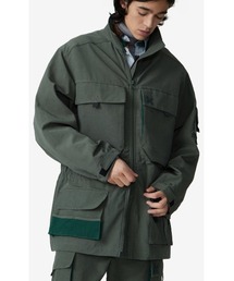 KENZO ミリタリージャケット オリーブグリーン