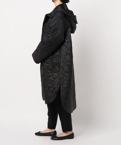 MIDIUMISOLID ミディウミソリッド ロング ダウン コート ブラック MIDIUMISOLID（ミディウミソリッド）の「【2020AW新作】MIDUMISOLID