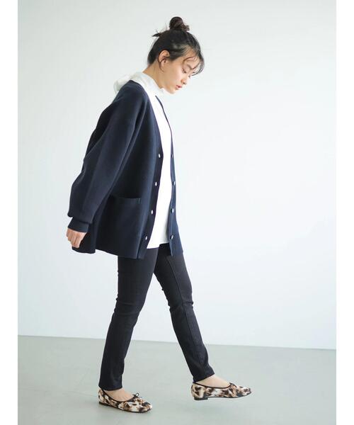 AMERICAN HOLIC（アメリカンホリック）の「バックリボン袖ギャザーブラウス（シャツ/ブラウス・レディース・ブラック/オフホワイト・FREE）」の18枚目の写真