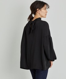 AMERICAN HOLIC | バックリボン袖ギャザーブラウス(シャツ/ブラウス)