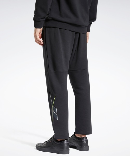 Reebok（リーボック）の「クラシックス ニットパンツ / Classics Knit Pants（スウェットパンツ・メンズ・グレー/ブラック・SMALL/MEDIUM/X-LARGE/LARGE/XX-LARGE/XXX-LARGE）」の6枚目の写真